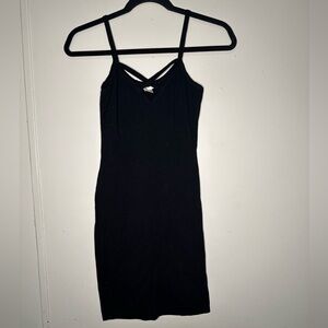 Bozzolo Black Mini Sleeveless Bodycon Dress size small
